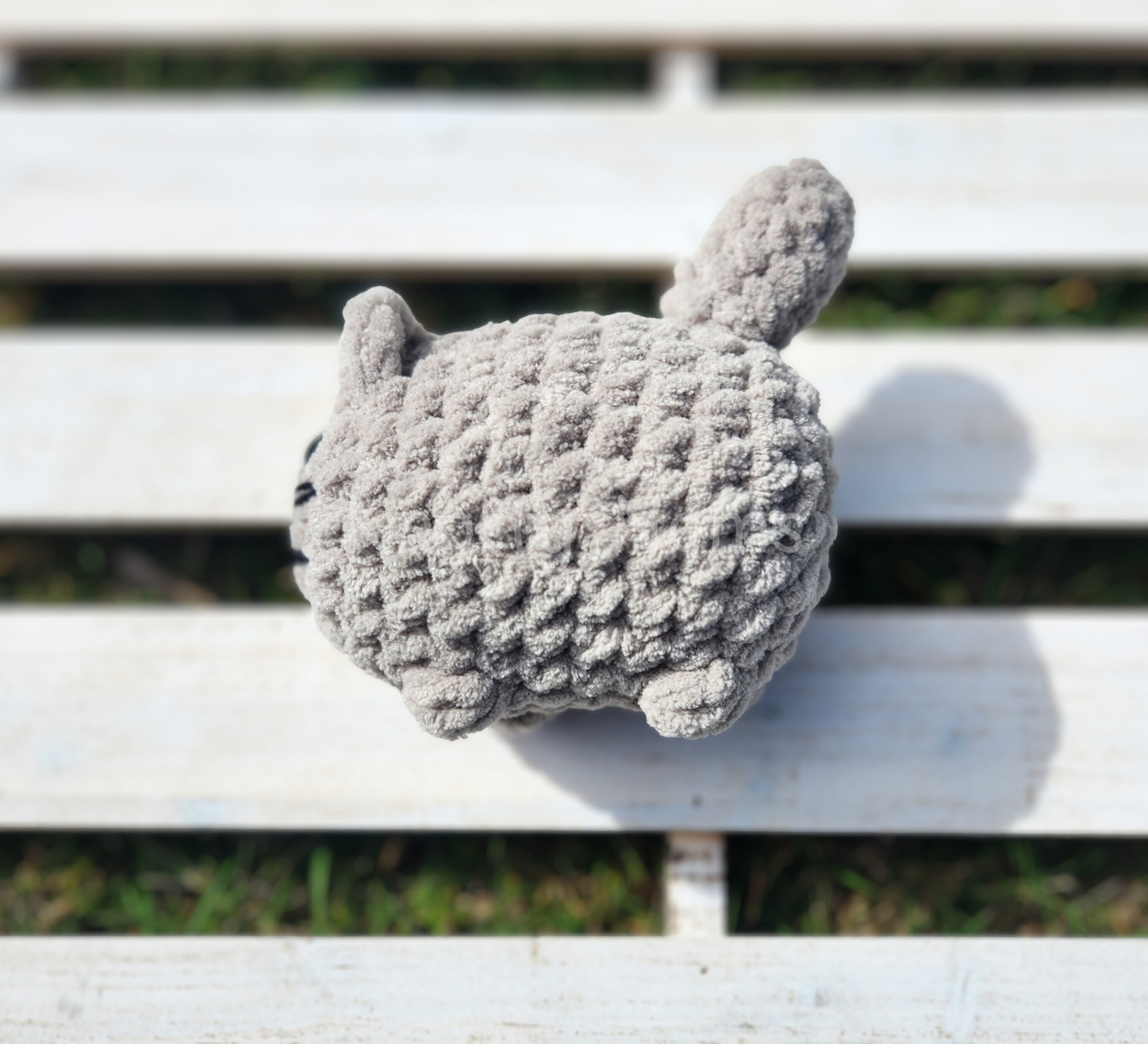Grey Loaf Cat Plushie