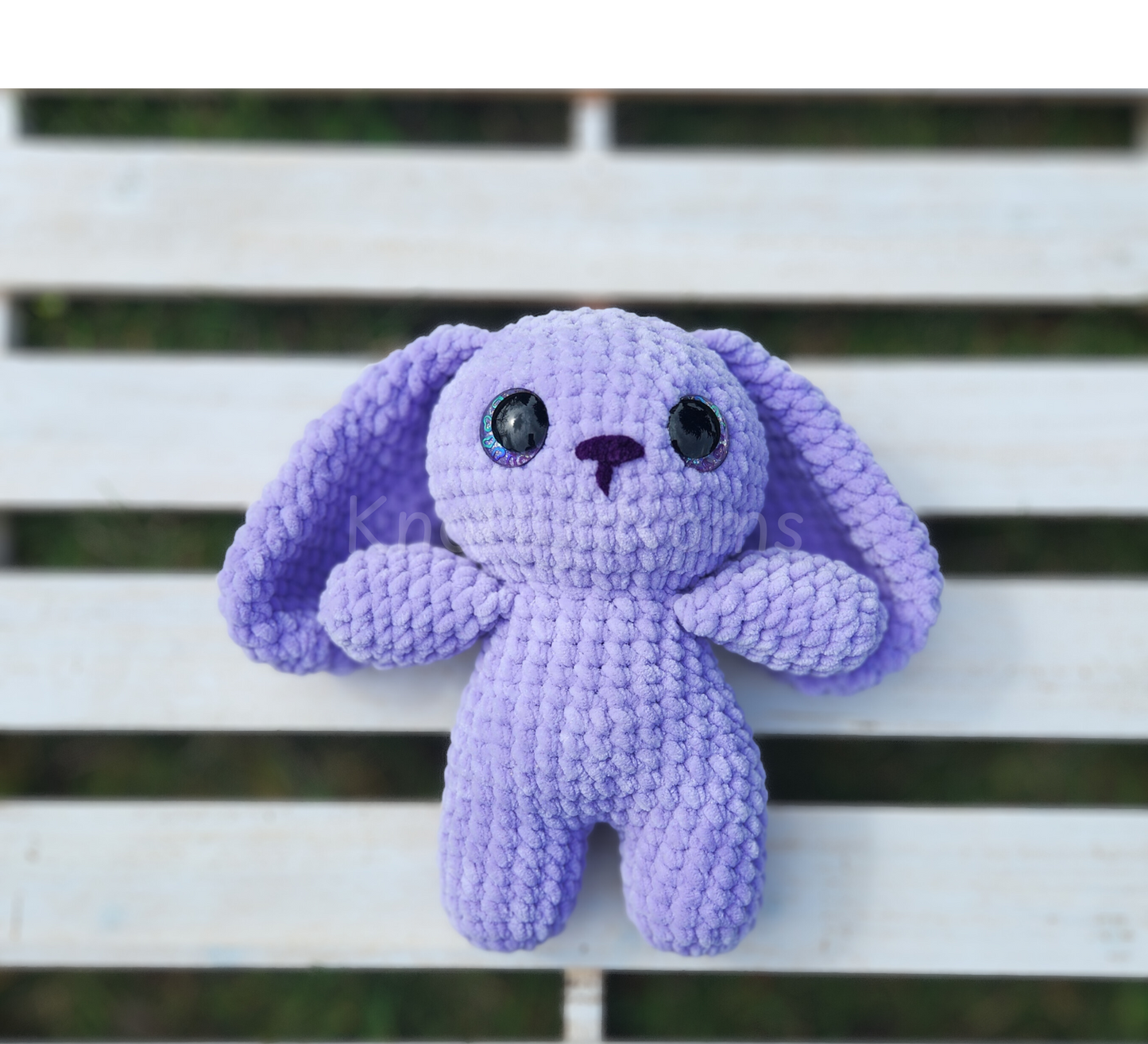 Purple Bunny Plushie